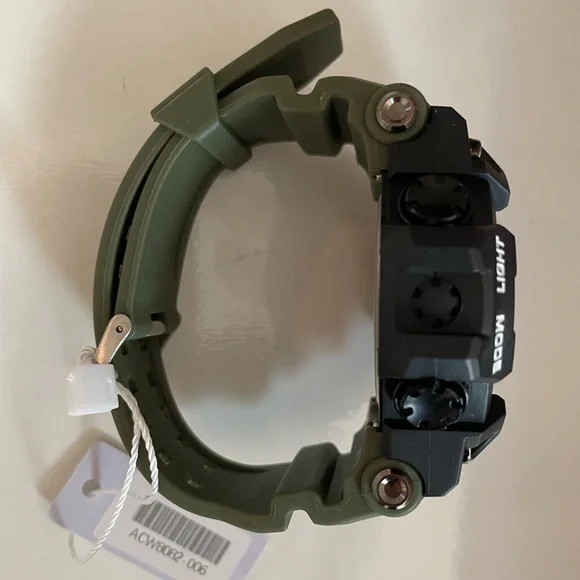 Invicta Activa Olive Green Strap Black Bezel Digital Sport Watch - Picture 4 of 6